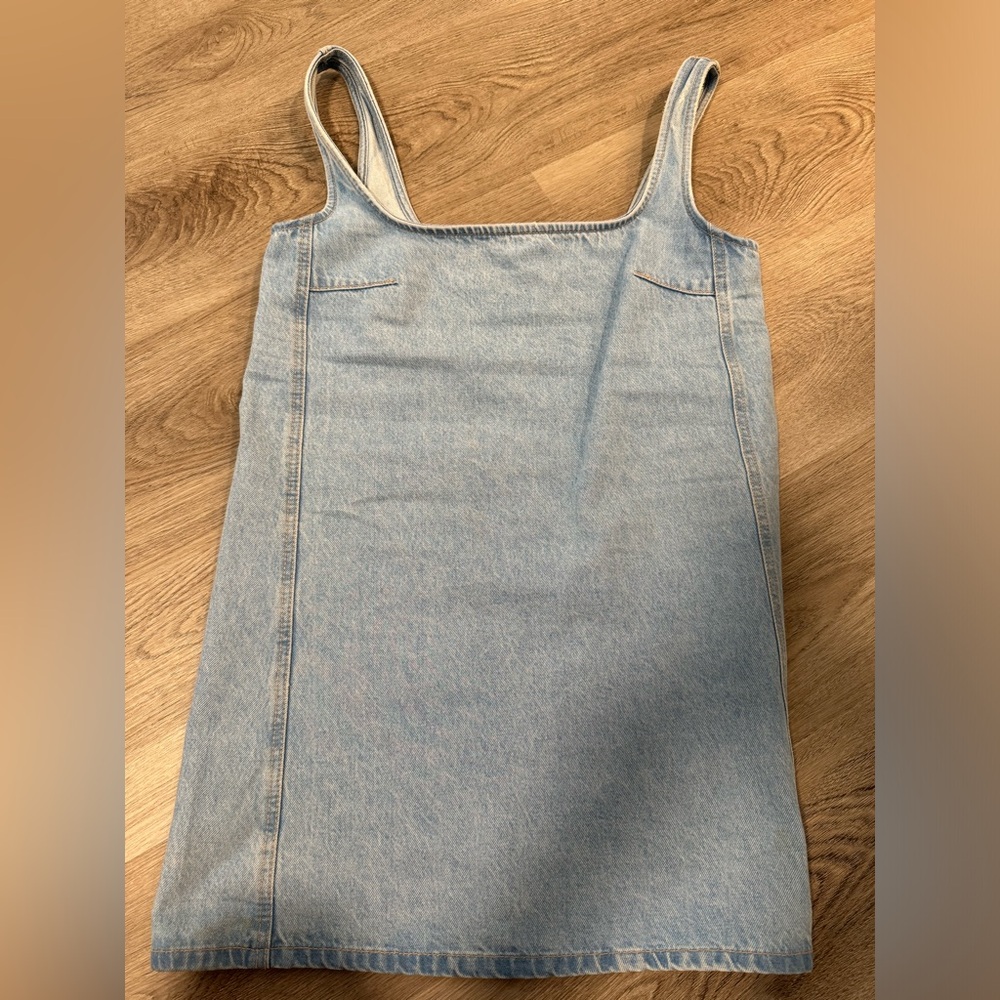 Zara denim mini dress